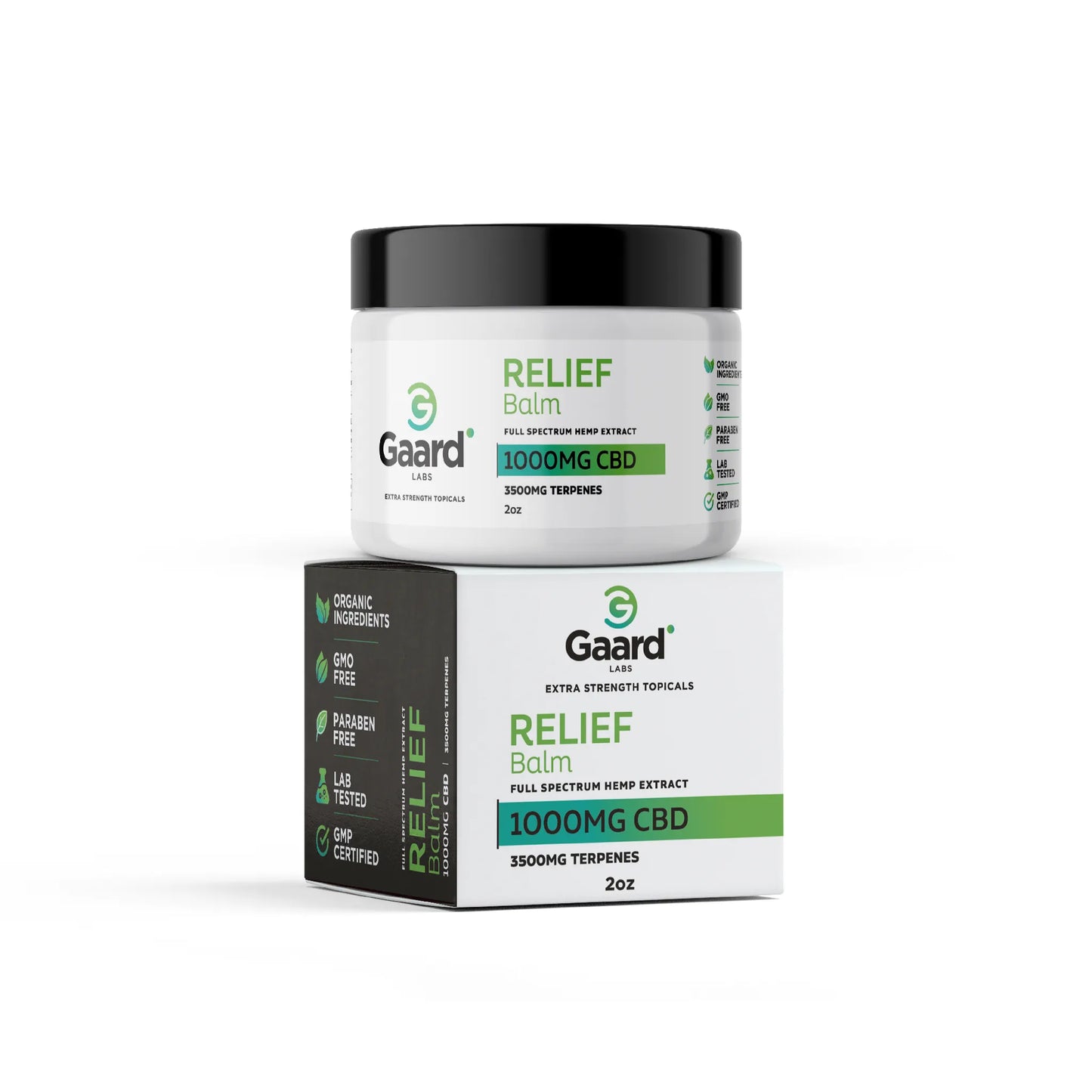 Gaard Labs 1000 MG CBD Relief Balm Full Spectrum