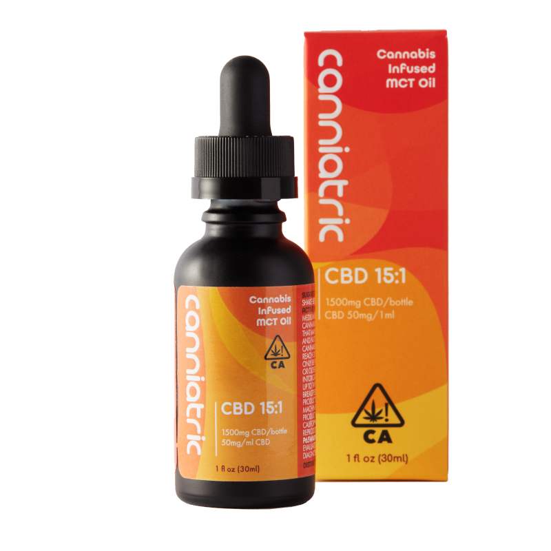 CANNIATRIC TINCTURES  Full Spectrum CBD 15:1 - 1oz