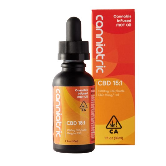 CANNIATRIC TINCTURES  Full Spectrum CBD 15:1 - 1oz