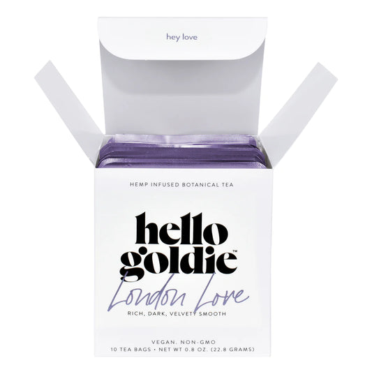 Hello Goldie London Love botanical tea, 10/box