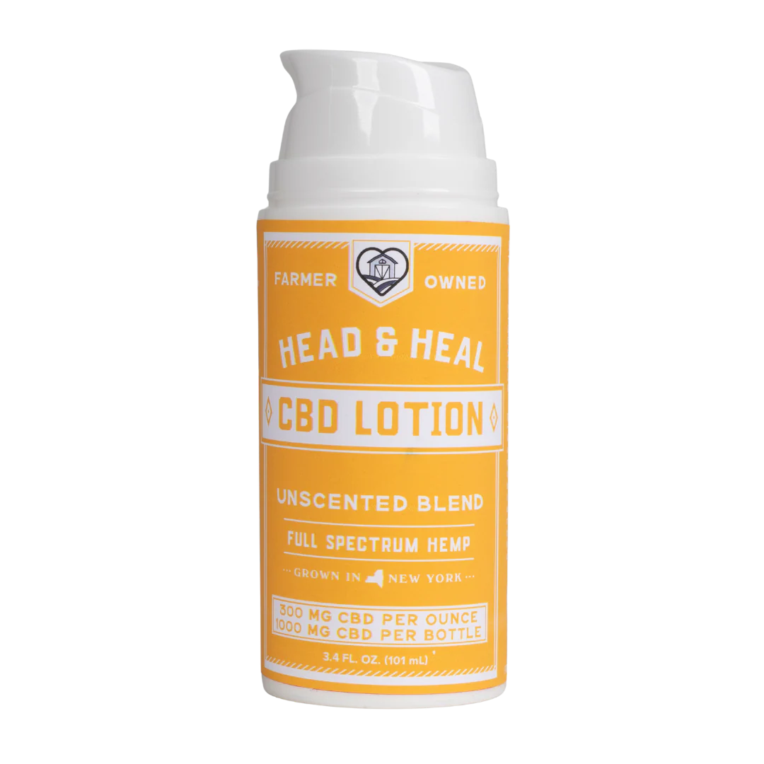 Head & Heal Unscented CBD Lotion 1000 MG