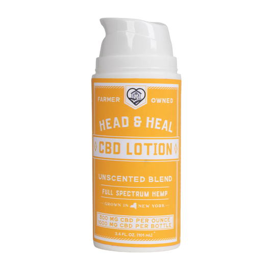 Head & Heal Unscented CBD Lotion 1000 MG