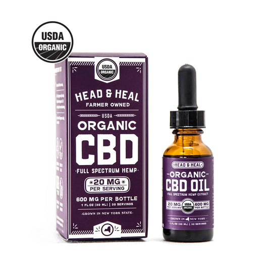 Head & Heal Organic Full Spectrum CBD Oil 600MG