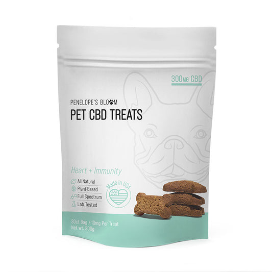 Penelope Bloom's CBD Dog Treats for Heart + Immunity – Small to Medium Dogs – 300mg