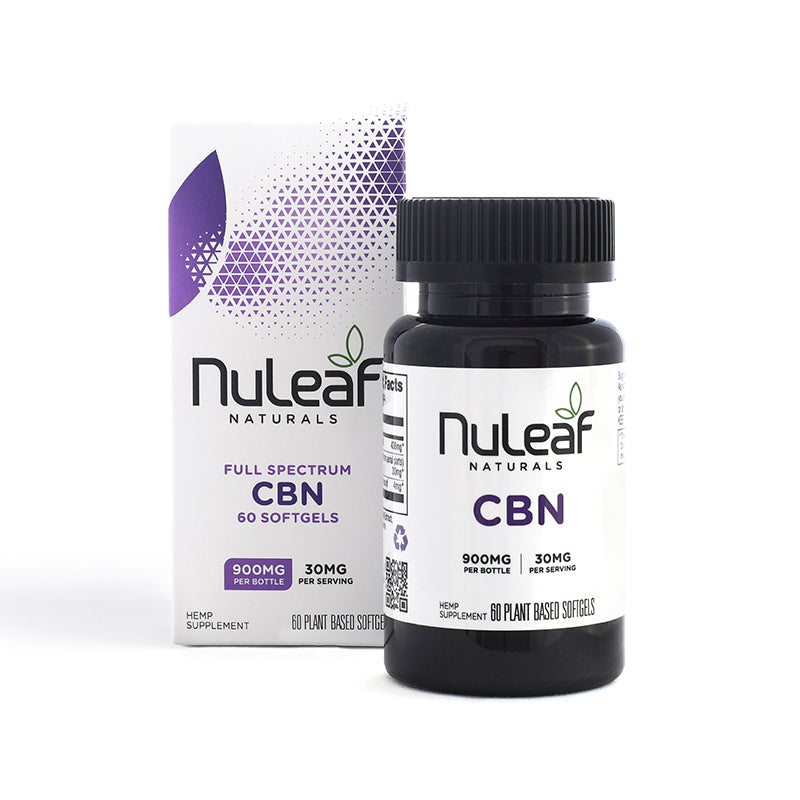 NuLeaf Naturals CBN Capsules -30mg per softgels / 60 count