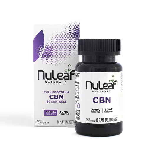 NuLeaf Naturals CBN Capsules -30mg per softgels / 60 count