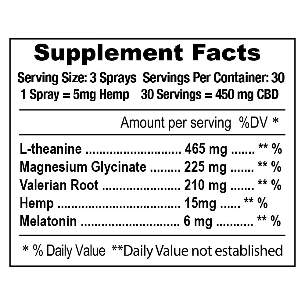 E-Z Nite Sleep Oral Spray 450mg with Melatonin