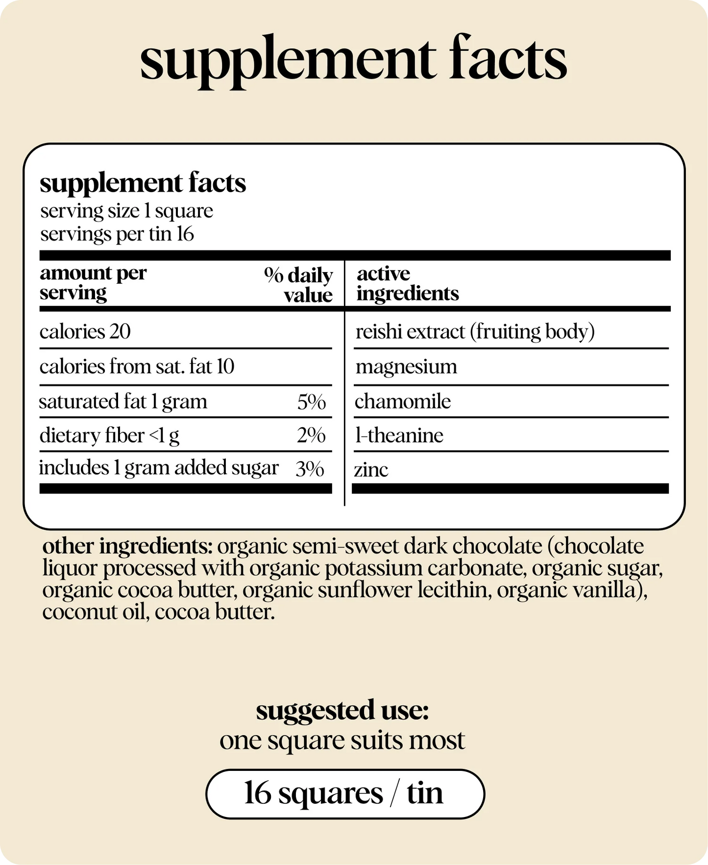 ALICE MUSHROOM CHOCOLATES NIGHTCAP