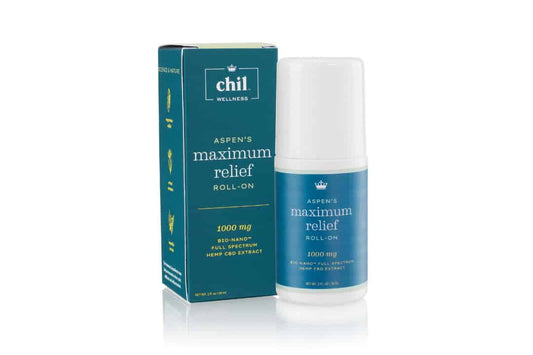 Chil Wellness Maximum Relief Roll-On 1000 MG Full Spectrum CBD Topical