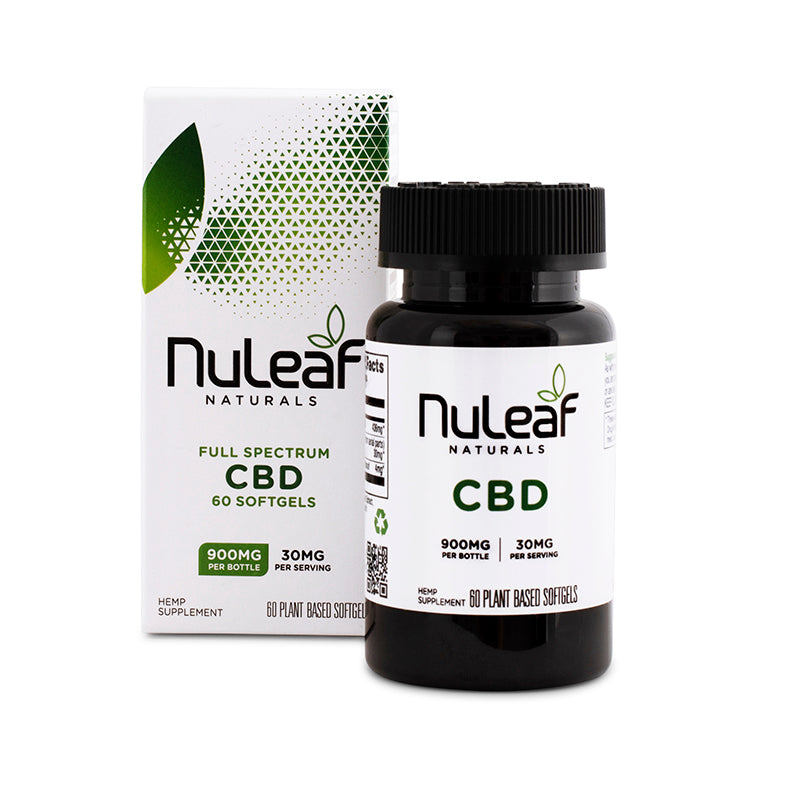 NuLeaf Naturals CBD SofGels(30mg) per serving