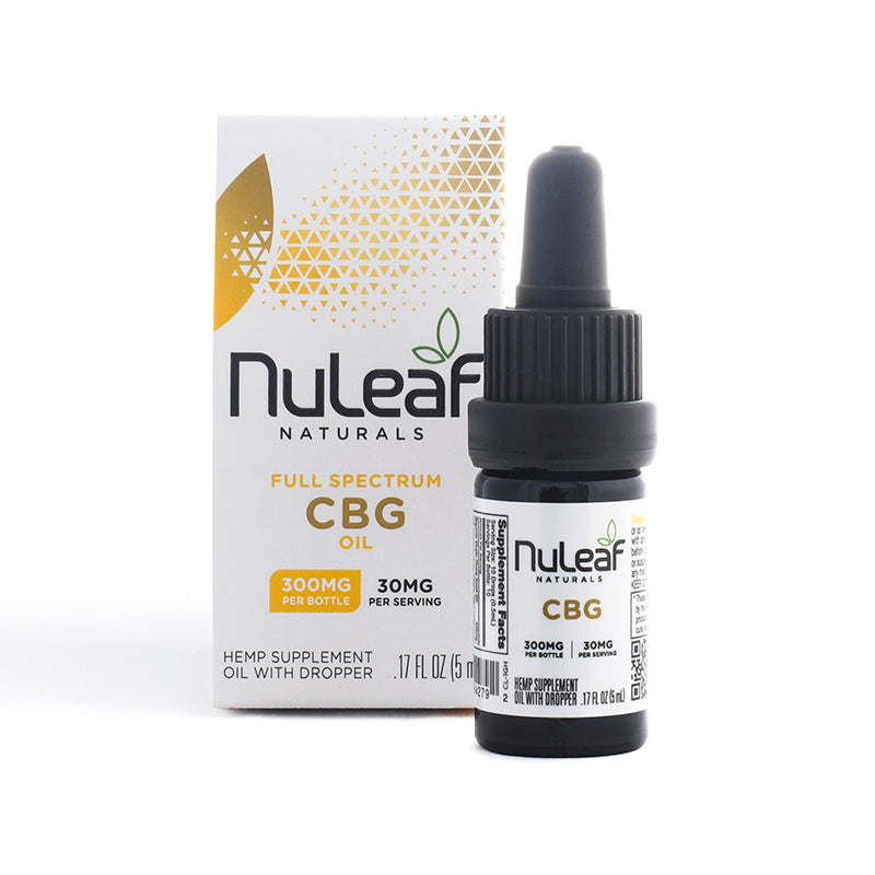 Nuleaf Naturals CBG Oil 30mg per serving