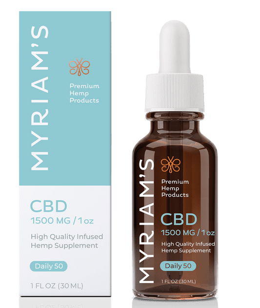 Myriam's Hemp 1500 MG CBD Oil