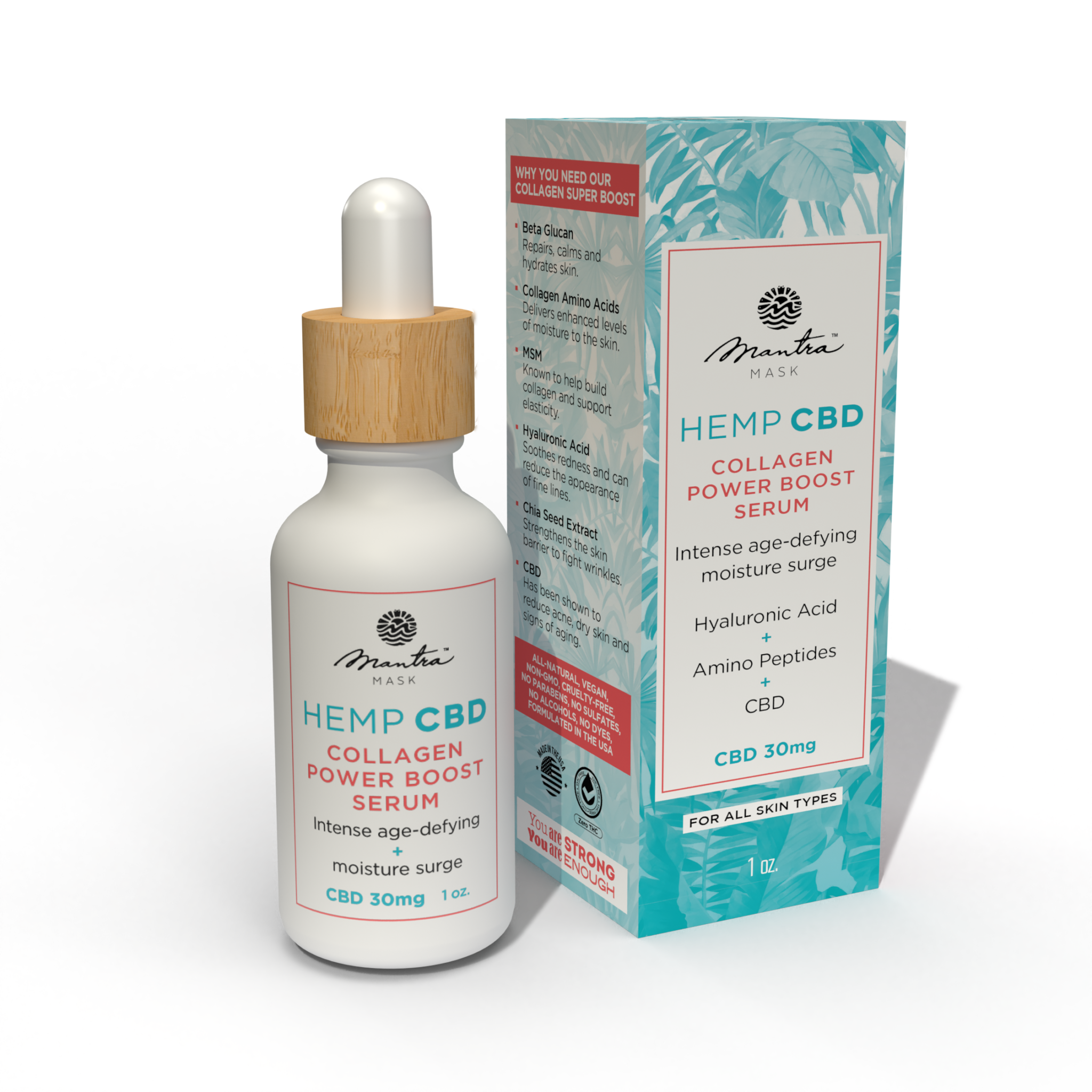 Mantra Mask Collagen Power Boost Serum